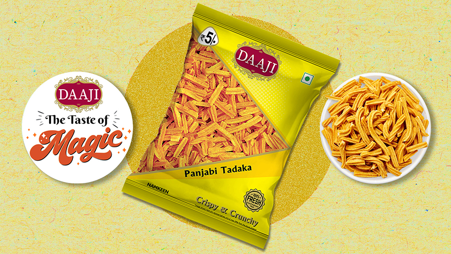 Daaji — Namkeen Packaging Design Series